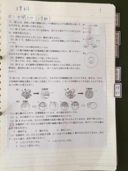 終わったテストを使って 間違いノート を作ろう 楓ピアノ教室 岡山市 総社市